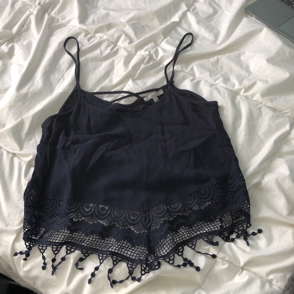 Criss-Cross tank top!